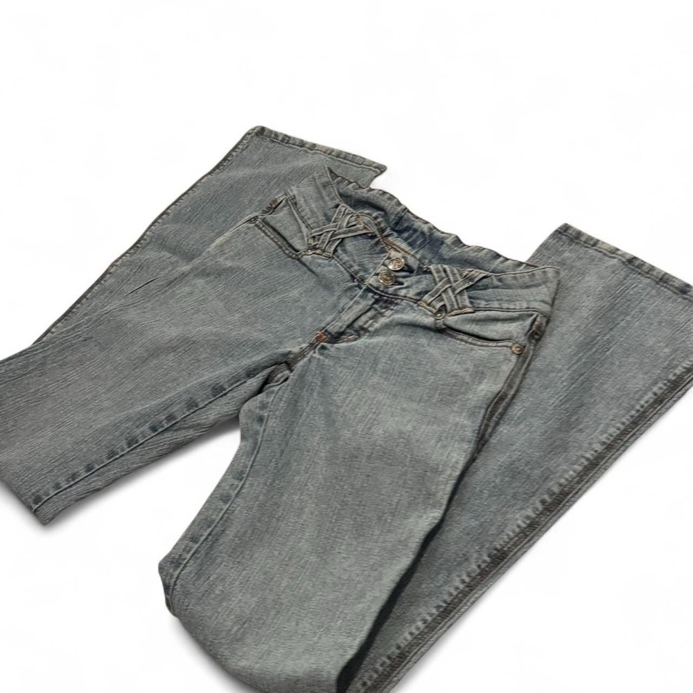 Vintage Rewind Bootcut Jeans Women Light Wash Excellent Y2K Low Rise 26